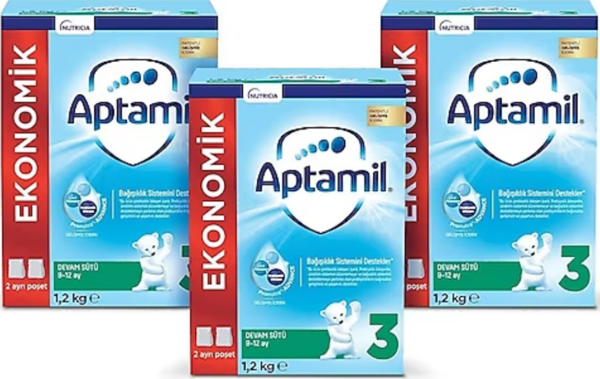 Aptamil 3 Devam Sütü 1200 gr 3 Adet - Image 1
