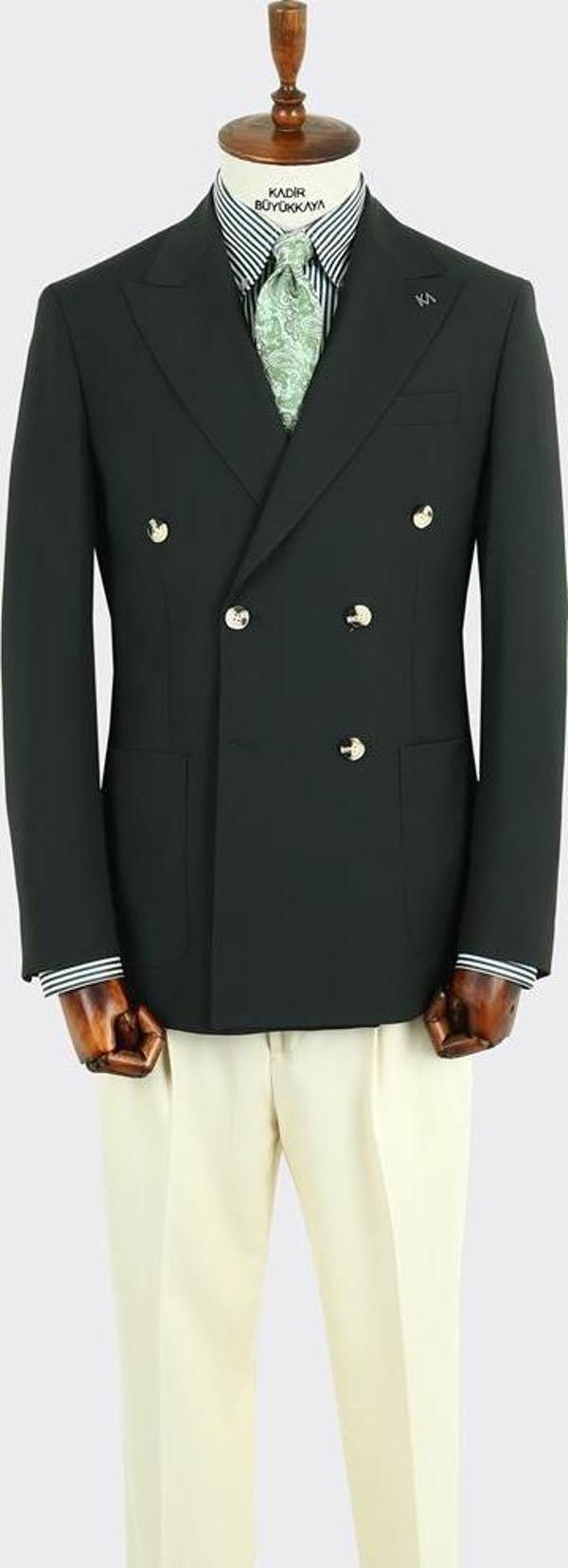 Erkek Kruvaze Ceket-KAX5230S - Image 1