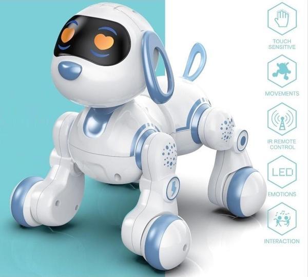 Uzaktan Kumandalı İnteraktif Şarjlı Akıllı Robot Köpek Fonksiyonlu Köpek - Image 1