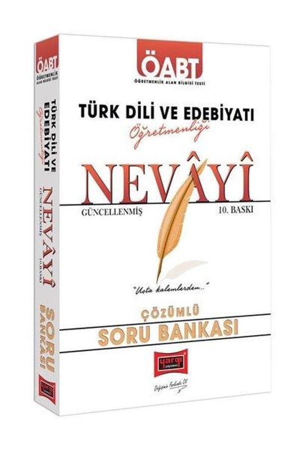 2022 ÖABT NEVAYİ Türk Dili ve Edebiyatı Öğretmenliği Çözümlü Soru Bankası - Yargı Yayınları - Image 1