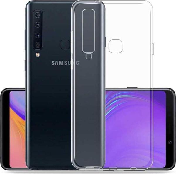 Samsung Galaxy A9 2018 Uyumlu Kamera Korumalı Darbe Önleyici Ultra Slim TPU Şeffaf Silikon Kılıf - Image 1