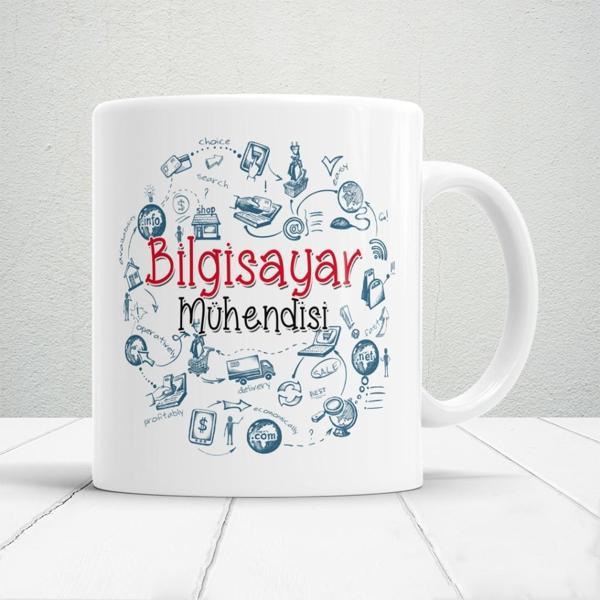 Bilgisayar Mühendislerine Özel Hediyelik Baskılı Kupa - Image 1