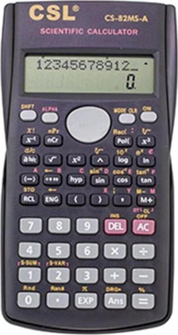 CSL CS-82MS-B Fonksiyonel Hesap Makinesi - Image 1