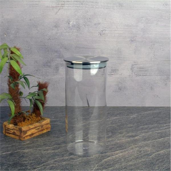 Tohana 88103 Metal Kapaklı Cam Kavanoz 1250 ml - Image 1