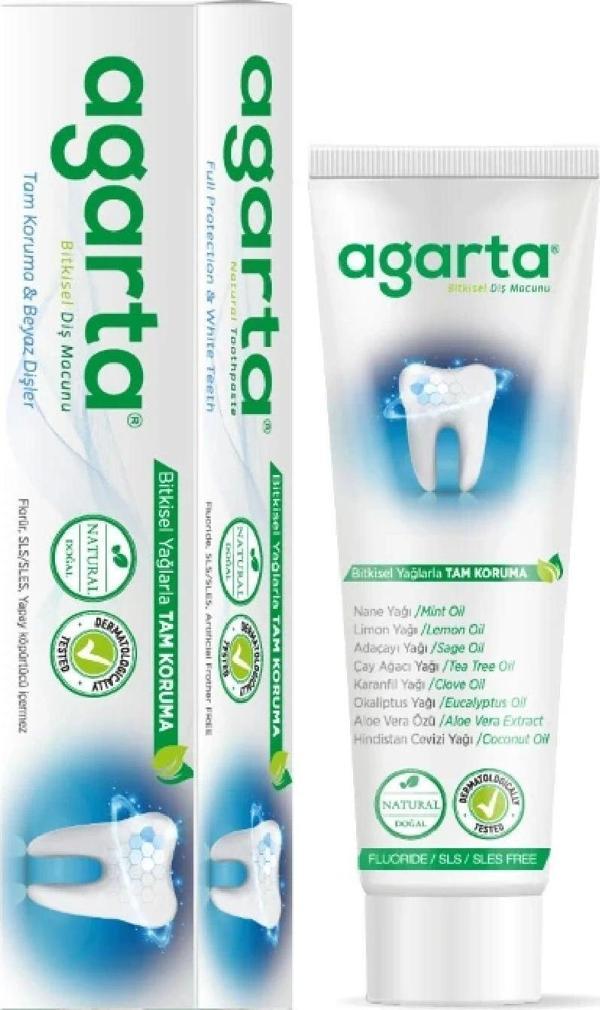 Doğal Bitki Özlü Florürsüz Diş Macunu 100 Ml/130 Gr - Image 1