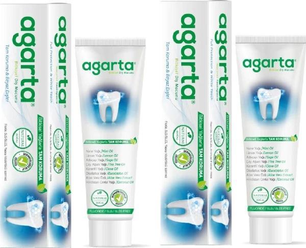 Doğal Bitki Özlü Florürsüz Diş Macunu 100 Ml/130 Gr 2Adet - Image 1