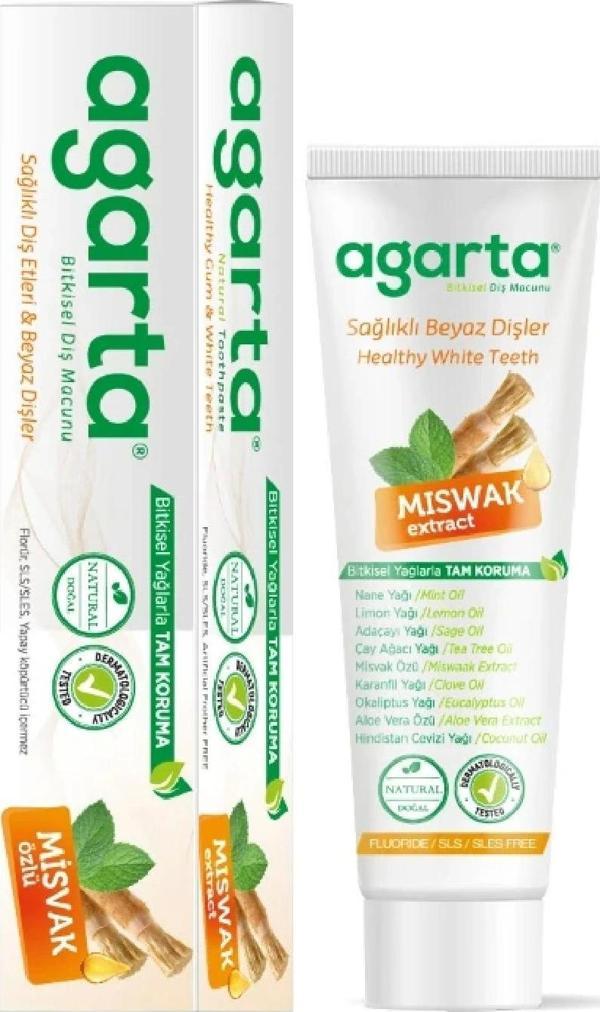 Doğal Misvak Özlü Diş Macunu 100 ml /130 gr - Image 1