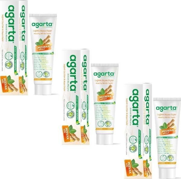 Doğal Misvak Özlü Diş Macunu 100 ml /130 gr 3Adet - Image 1