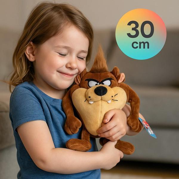 Looney Tunes Çizgi Film Karakteri Tazmanya Canavarı Lisanslı Peluş Oyuncak - 30 cm - Image 1