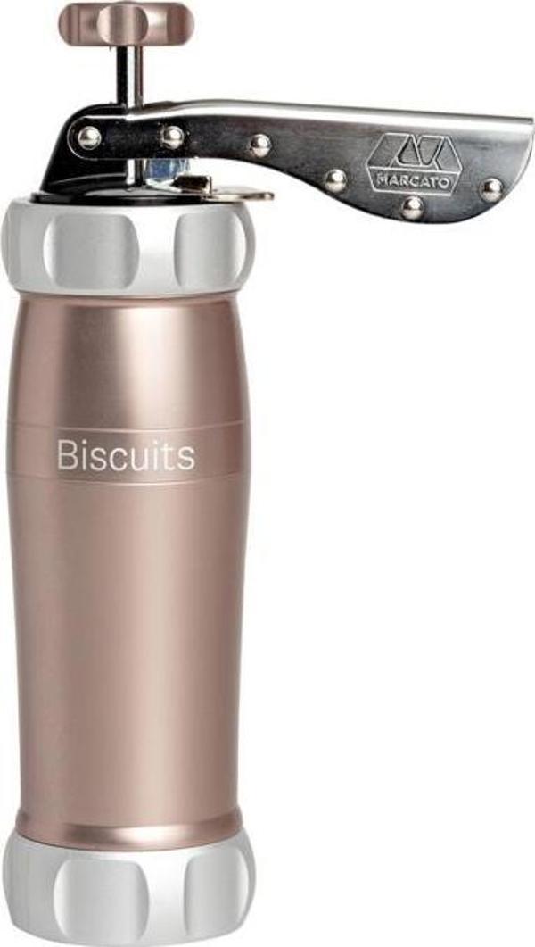 Marcato Biscuits Manuel Bisküvi Makinesi Pastel Pembe Renk - Image 1