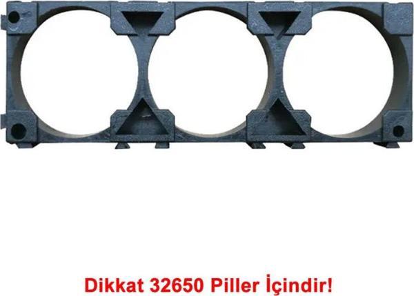 Alkatronik 32650 3lü Pil Tutucu Birleştirici 32700 Lityum Lion Lipo Batarya Pil Yuvası Mobil Güç Kaynağı Akü - Image 1