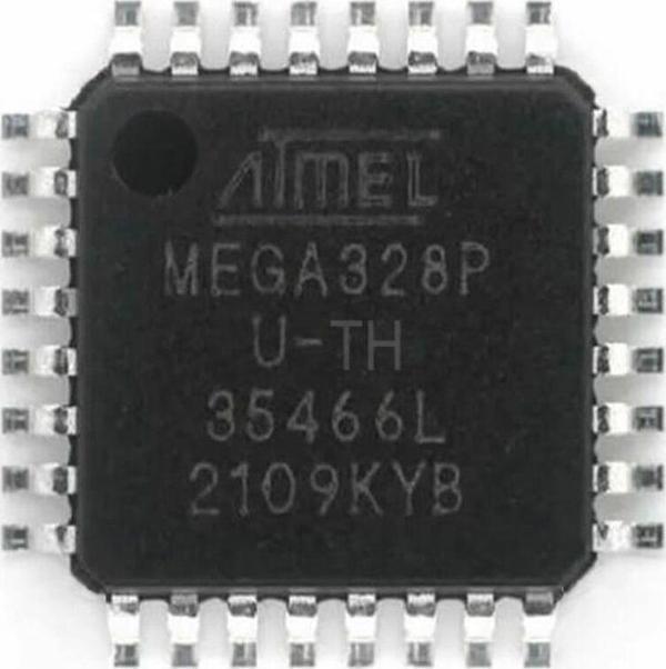 Atmel Atmega328pu Microchip Microcontroler 20Mhz 8 Bit Avr Risc Mcu 32KB Flash Memory 23 Io Uart - Image 1