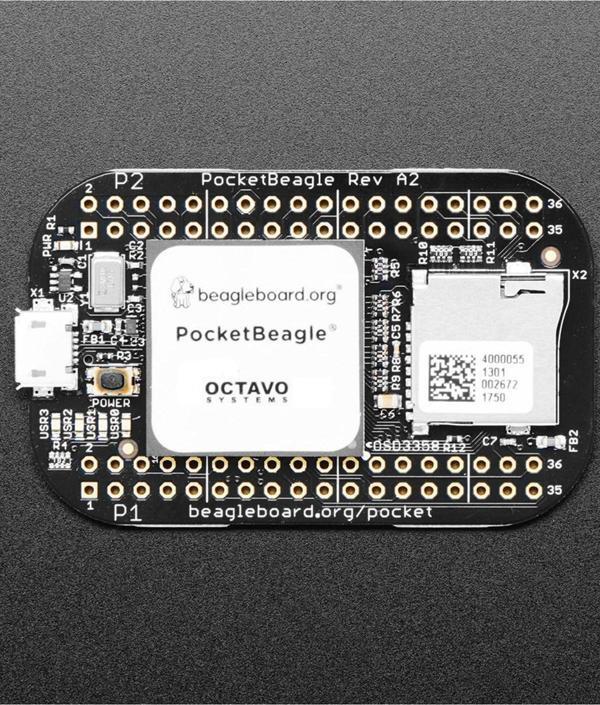 Alkatronik Ghı Electronics Pocket Beagle Sc-569 Mikro Pc-osd3358 1-ghz Arm Cortex-a8 Cpu 512mb Ddr3 Ram 2x 200m - Image 1