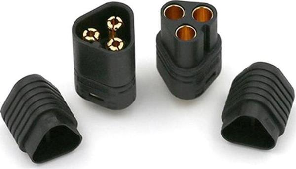 Alkatronik Mt60 3 Pin Dişi Erkek Konnektör Soket Çift Amass 3.5mm 12awg Rc Esc Motor - Image 1