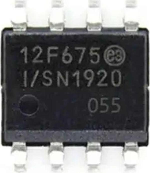 Microchip Pıc12f675-ı/sn So8 8 Bit 20mhz Mcu Entegre Ic 12f675 Smd Soıc-8 - Image 1