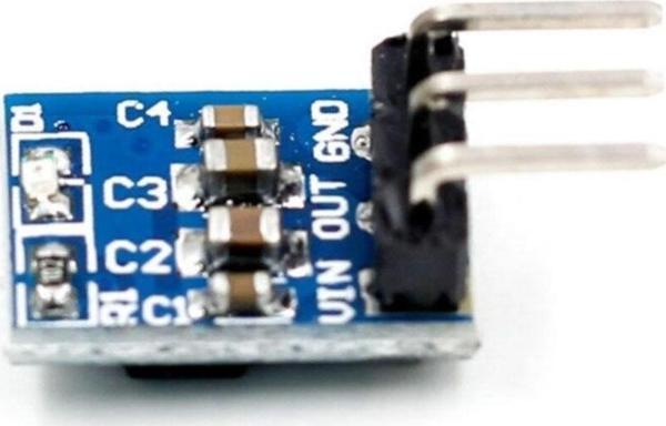 Alkatronik Ams1117 3.3v Dıp Modül 3v3 800ma Voltaj Düşürücü 3 Pin Header Çı - Image 1