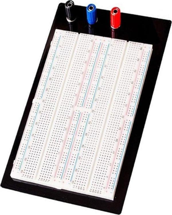 Alkatronik Syb-1660 Ikili Bread Board  Uyumlu 1660 Nokta Elektronik Prototip Devre - Image 1