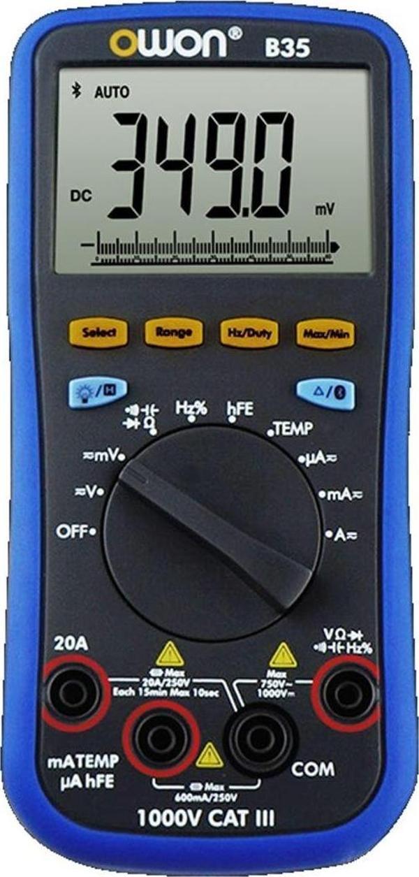 Owon B35t Bluetooth True Rms Dijital Multimetre Bluetooth Data Logger - Image 1