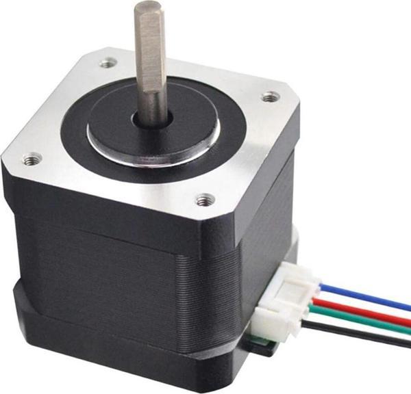 Alkatronik Nema17 Step Motor 1.5a 4ncm 3d Yazıcı Printer Cnc Robotik 1.8 Derece Step Adım Açı 4 Tel 2 Faz D Tip - Image 1