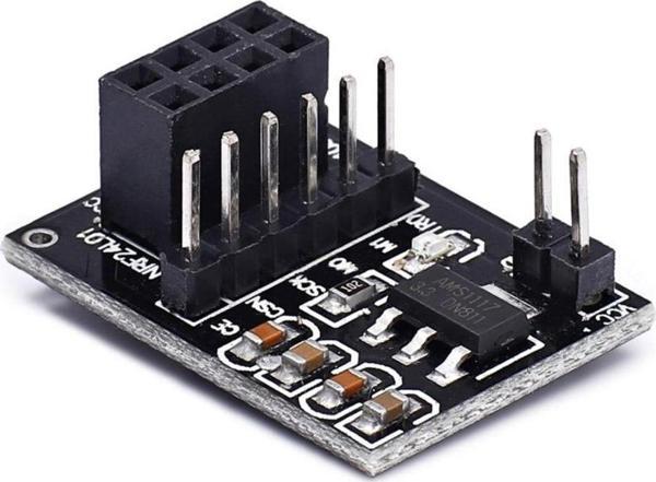 Alkatronik Nrf24l01 Adaptör Kart Nrf24l01 Pa Lna 8 Pin Dönüştürücü Devre 12v - Image 1