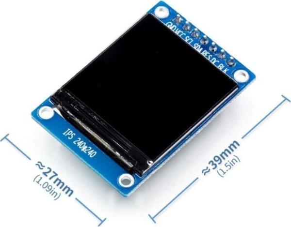 Alkatronik Ips 1.3 Inch 7 Pin Spı 240x240 Lcd Tft Modül Ekran Hd Full Color - Image 1