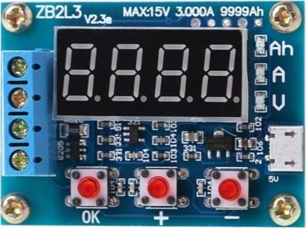 Alkatronik Pil Kapasite Test Cihazı 1.2v 12v Zb2l3 18650 Lityum – Akü - Image 1