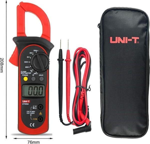 Alkatronik Unı-t Ut200a Dijital Multimetre Pansampermetre El Tipi Voltmetre Ampermetre Ac Dc Voltaj Akım - Image 1