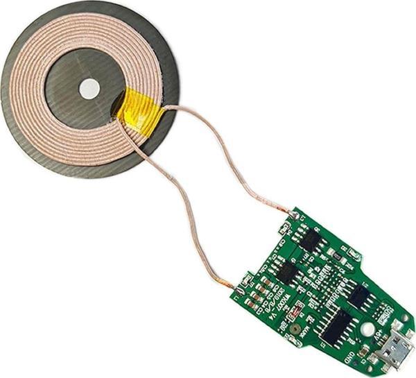 Alkatronik Kablosuz Şarj Modülü Qi Vk007 10w 2a Mobil Akıllı Telefon Oyuncak Pil Şarj Transmiter - Image 1