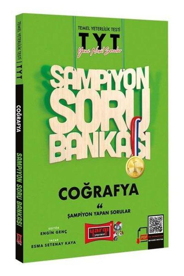2022 TYT Coğrafya Şampiyon Soru Bankası - Yargı Yayınları - Image 1