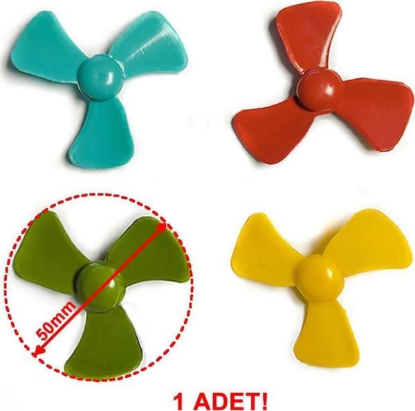 Alkatronik 50mm 3 Kanat Pervane Oyuncak Pervane Rüzgar Gülü Su Botu RC DIY Motor Propeller - Image 1