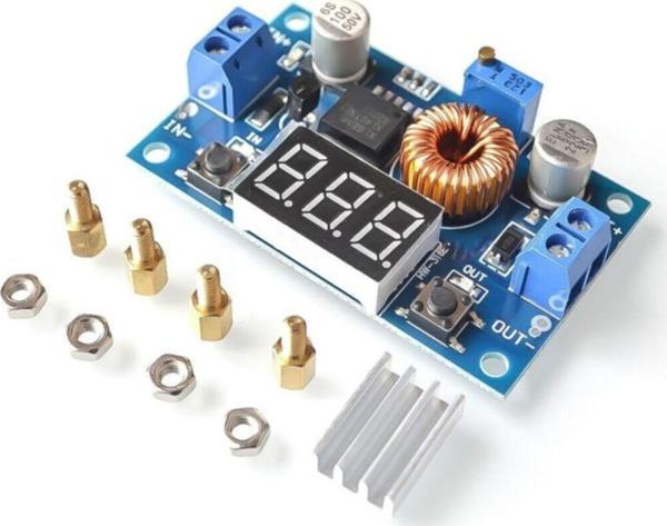Alkatronik Xl4015 Voltmetreli 5a Voltaj Düşürücü Ayarlanabilir Güç Kaynağı - Image 1