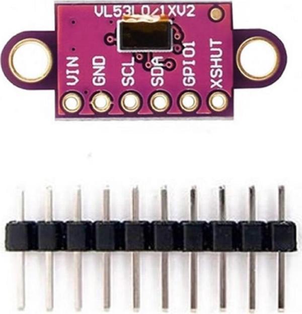 Alkatronik Vl53l0xv2 Lazer Mesafe Sensörü I2c 940nm 2,6-5,5v 2mt Mesafe - Image 1