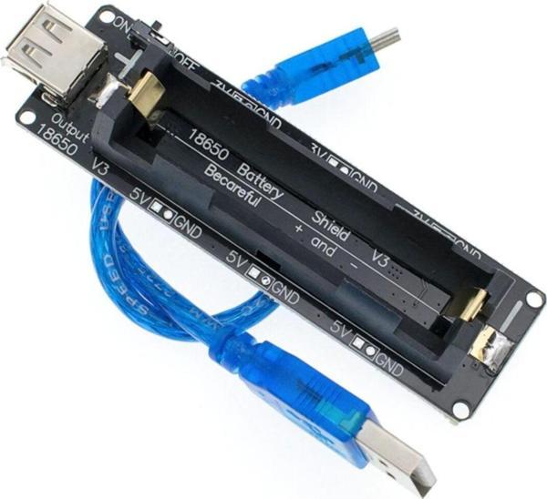 Alkatronik 18650 Pil Şarj Kartı V3 Lion Lityum Batarya Güç Kaynağı Powerbank - Image 1