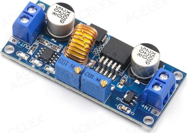 Alkatronik Xl4015 Acav Pil Şarj Modülü Step-down Voltaj Düşürücü Ayarlı Güç Kaynağı Ayarlanabilir Akım Batarya - Image 1