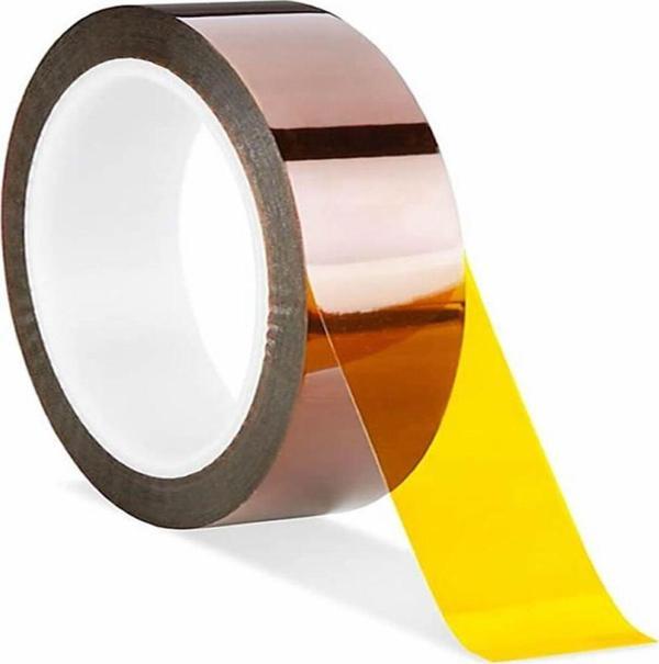 Alkatronik Kapton Bant 30mm x 30 Metre Yüksek Düşük Sıcaklık -73C  260C Termal Isıya Dayanıklı Güçlü Yalıtım - Image 1