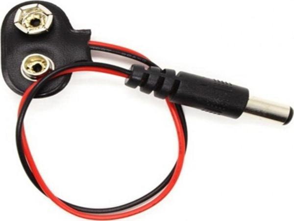 Alkatronik 9v Pil Adaptör Dönüştürücü Bağlantı Kablosu 9 Volt Pil Arduino - Image 1