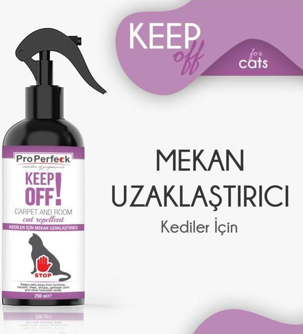 Keep Off Kedi Uzaklaştırıcı Iç Mekan Sprey Alan Kısıtlıyıcı Kedi Alan Belirleme Spreyi 250 ml - Image 1