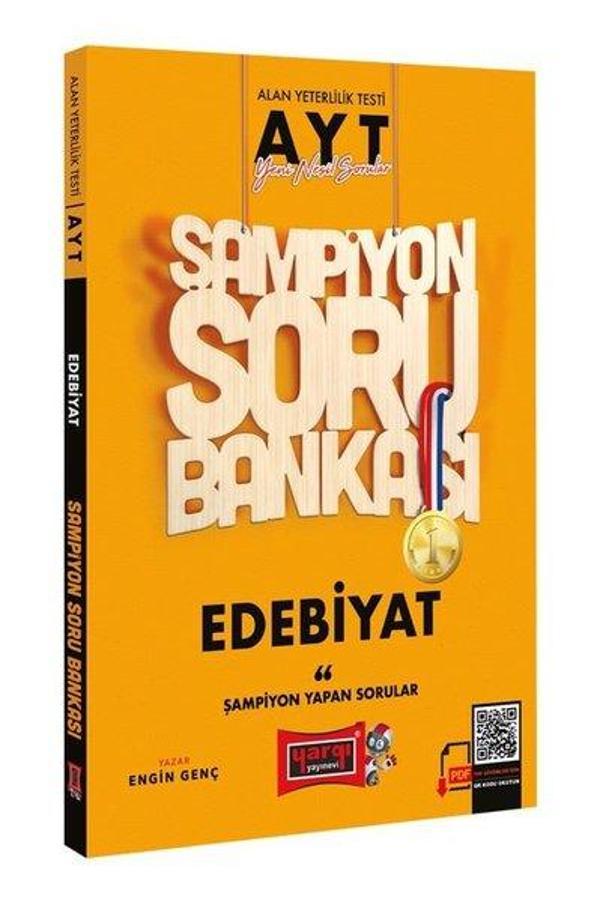 2022 AYT Şampiyon Edebiyat Soru Bankası - Yargı Yayınları - Image 1