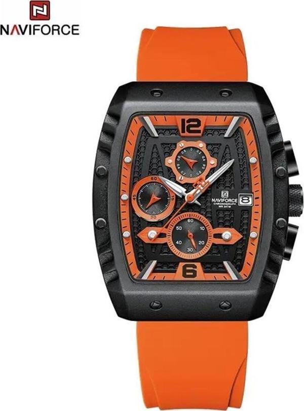 YENİ MODEL NAVİFORCE KRONOMETRELİ TAKVİMLİ SPOR ERKEK KOL SAATİ - Image 1