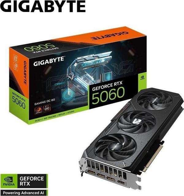 Gigabyte GeForce RTX 5060 OC LP 8GB GDDR7 Ekran Kartı GV-N5060OC-8GL - Image 1