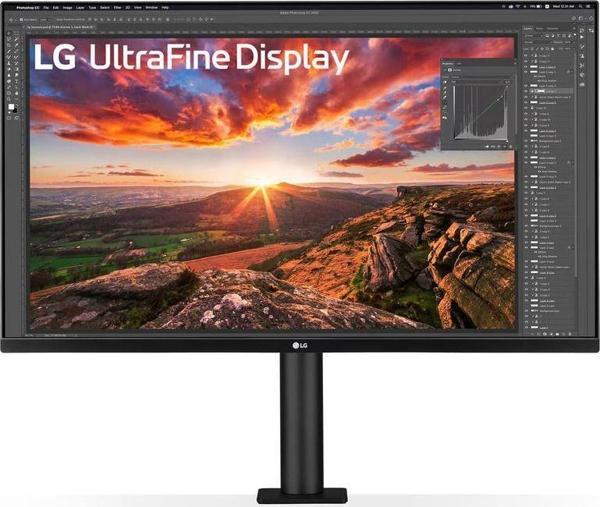 LG 31.5'' 32UN880K-B 60Hz 5ms IPS UHD Pivot FreeSync Monitör - Image 1