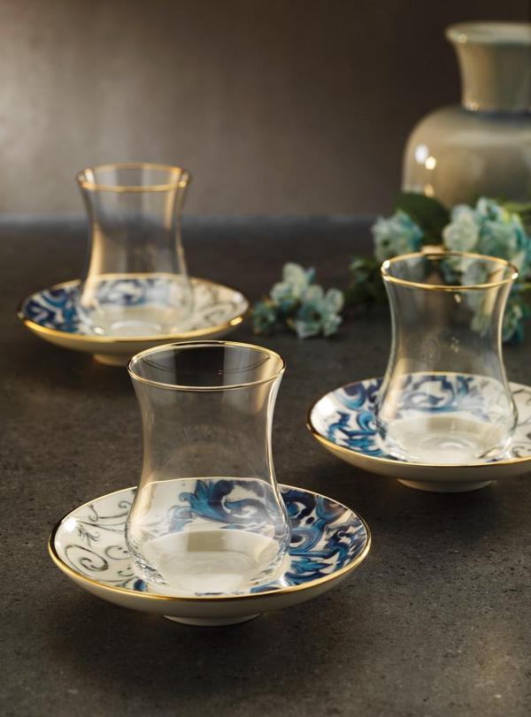 Sandro Moreno 1898 Victoria 12 Parça 6 Kişilik Çay Seti 110 Ml Ar212718  - Image 1