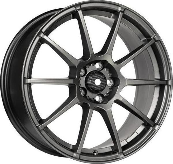 EMR-S1042-172 8.0x18" -5x100 ET35 67.1 Matt Gun Metal Jant (4 Adet) - Image 1