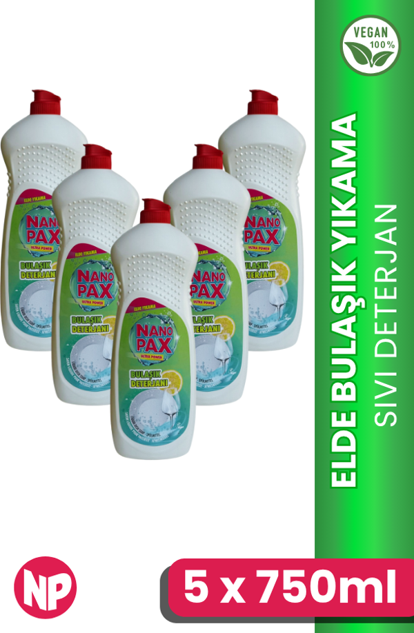 SIVI BULAŞIK DETERJANI - ELDE YIKAMA 5 x 750ml - Image 1