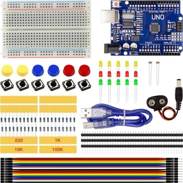 Alkatronik Elektronik Başlangıç Seti Arduino Uno R3 Starter Kit Kutulu 78 Parça - Image 1