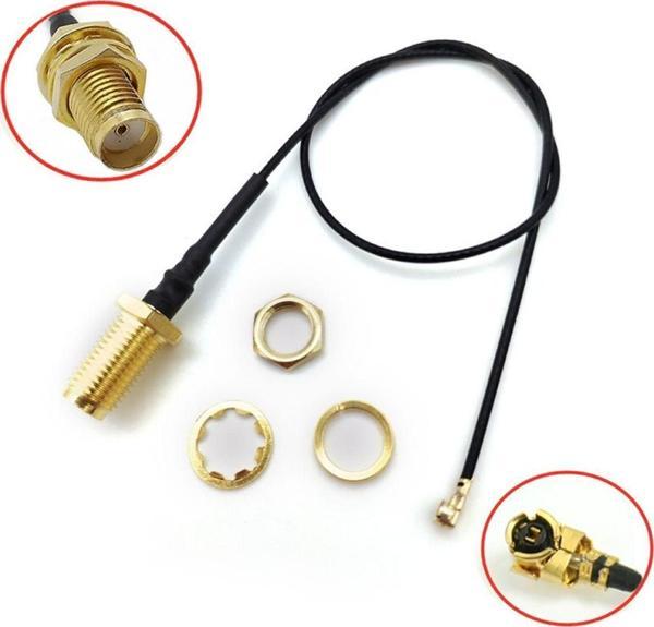 Alkatronik 30cm Dişi Sma Ipex Ufl RF Bağlantı Kablosu Mhf1 SMA Dişi Soket to Altın Kaplama Konnektör Koaksiyel - Image 1