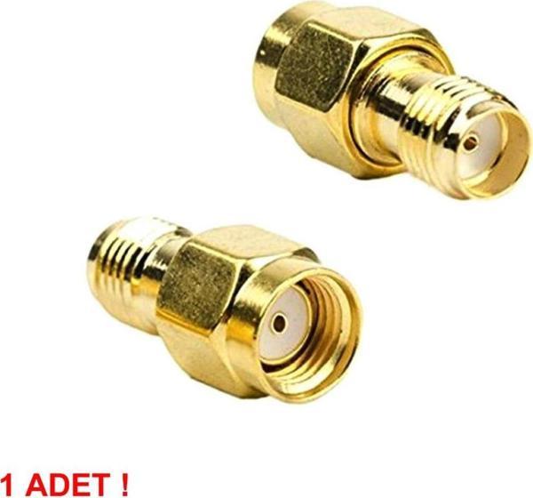 Alkatronik Rp Sma Erkek To Sma Dişi Adaptör Soket Altın Kaplama Soket 0-6ghz Rf Wi-fi Anten Fpv Lora Helium - Image 1