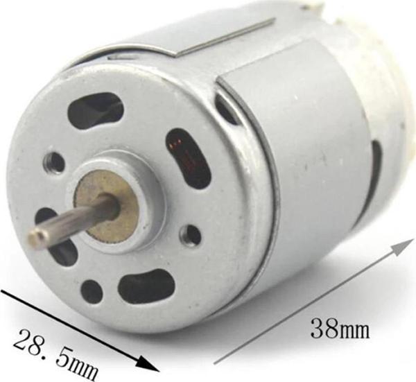 Alkatronik RS380 6V DC Motor 11500Rpm Yüksek Tork Hız DIY RC Oyuncak Model Araba Tekne Bot Uçak Helikopter - Image 1