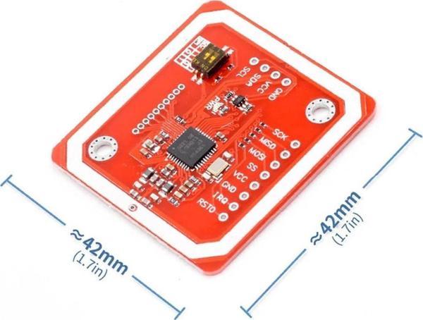 Alkatronik 13.56mhz Rfıd Okuyucu Modül V3 Iıc Spı Uart Mini Nfc Manyetik Kablosuz Kart Etiket Okuyucu - Image 1