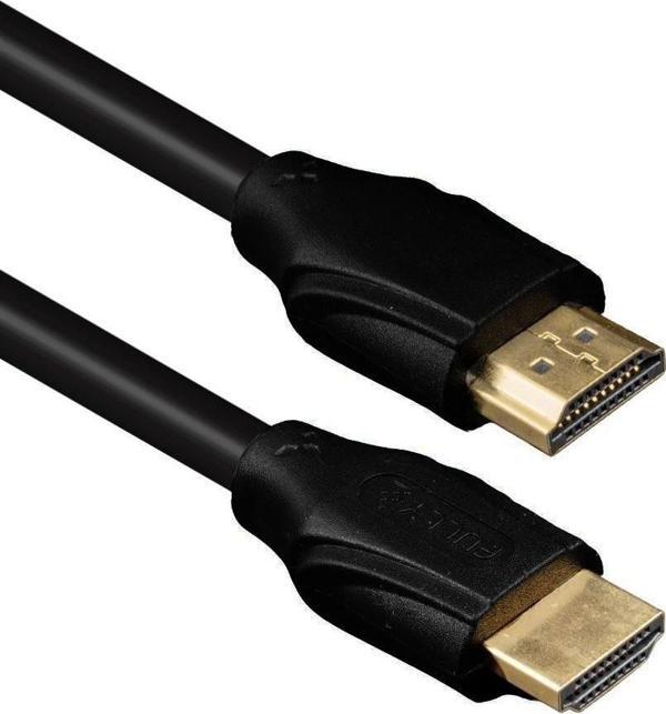 Ayt Fully G-507BS Siyah 19+1 Gold Uç 3 Metre V2.0 3 Metre 4K Hdmı Kablo Pc Bilgisayar Uydu Cihazı Görüntü Kablosu - Image 1